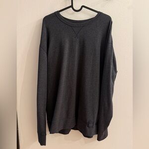 Saxx Charcoal Long Sleeve Sweatshirt